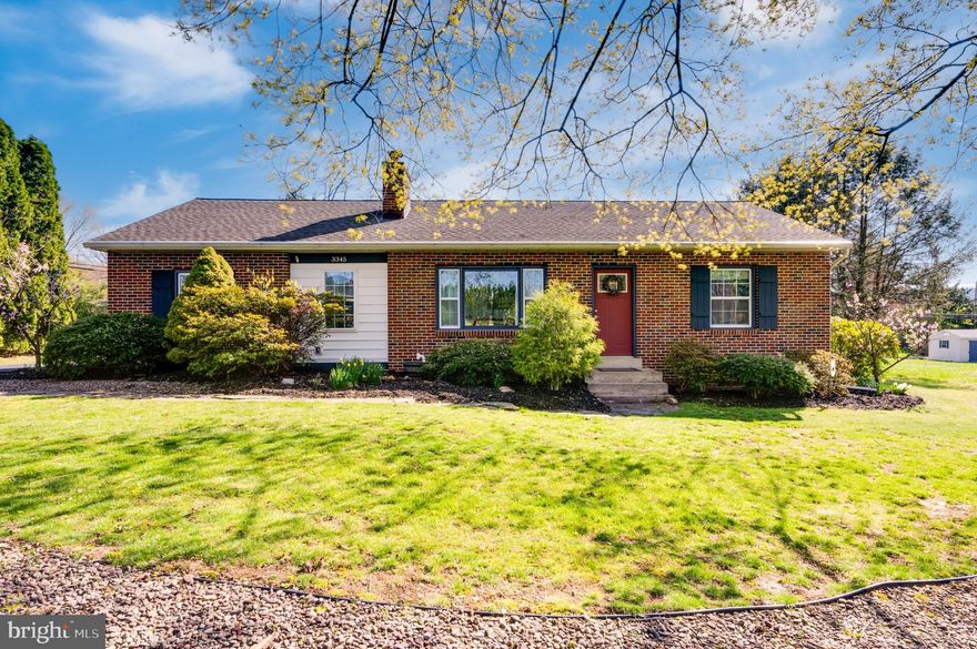 This immaculate 3-bedroom, 2 full bathroom ranch home in Muhlenberg Park offers tons of upgrades including new air conditioning unit, new dishwasher, brand new kitchen flooring, projector in lower level, upgraded bathroom vanity, freshly sealed driveway, gutter guards, and much, much more! In addition to all of these incredible features, this move-in ready home also features a finished lower level with a built in electric fireplace, laminate flooring, and walkout stairs to the rear yard with storage shed, covered patio, and long driveway with off street parking for 6+ cars. Enter through the front door into the vast living room featuring hardwood flooring, wood-burning brick fireplace, picture window, and built-in shelving. Continue on to the 19 handle eat-in kitchen equipped with brand new luxury vinyl plank flooring, granite countertops, tile backsplash, crown molding and wainscoting. Make your way to the primary suite, complete with frieze carpeting, ceiling fan, brick accent wall, large closet, and a private bath boasting LVP, his & hers sink, granite counter, linen closet, and jetted tub. On the opposing side of the home you’ll discover two additional bedrooms, one featuring hardwood, one with carpeting, and both with pocket doors to closet space and ceiling fans. A second full bath completes the main floor of this gorgeous home! The lower level offers a family room with surround sound speakers and built in projector which remain for the new owners. There is also an unfinished room that houses all the mechanicals, laundry, and provides plenty of additional storage. Call today to schedule your private showing of this impeccable home, before it’s too late.