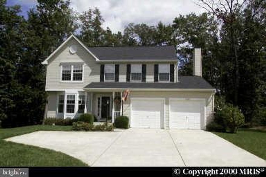 Welcome home to 10558 Bramley Ct, a spacious 4-bedroom, 2 full and 1 half bath colonial-style home located in the upscale subdivision, Ashford Oaks, that offers beautiful scenery, walking areas and ponds in the community. Situated on a quiet, cozy and private lot with .43 acre of space.  Rear yard has beautiful gazebo and very large deck off the kitchen.  Perfect for large family gatherings and entertaining.  The extended driveway offers enough room to park up to 8 vehicles.  The large open floor plan provides ample space for comfortable living and entertaining. The main level features a well-appointed kitchen, bright and inviting living room, a formal dining area and a cozy family room with gas fireplace and newly painted rooms throughout.  The kitchen offers an eat in kitchen area with plenty of counter space. The four bedrooms on the upper level provide plenty of space for a growing family. The primary bedroom includes a private private bath with huge soaking tub and standup shower, walk-in closet with custom shelves and and high vaulted ceilings.  Property including new furnace with humidifier installed in 2021, new washer and dryer. 
 Property is located close to shopping, restaurants, and quick access to National Harbor, providing endless entertainment and dining options. Don't miss out on this unique opportunity to own a spacious, accessible, and well-located home in Waldorf, MD.