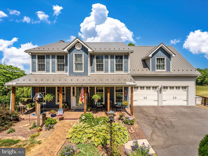 Their loss is your gain!!!  Buyers, you get ANOTHER CHANCE at this beautiful home!    Back on the market due to no fault of the sellers (AGAIN!)!!! Many wonderful memories were made in this beautiful home, now ready for its new family and many more memories.  Quiet road surrounded by farmland.  Old Forge / Smithsburg school district.  First floor foyer, office, half bath, dining room and open family room with fireplace / eat in kitchen including large pantry, stainless steel appliances and granite countertops.  Walk out to beautiful screened in porch, with custom 'sunscreen' for added privacy.  Upstairs HUGE primary bedroom with walk in closet, large private bathroom, double sinks, 46x74 jetted soaking tub and separate walk in shower, LARGE laundry room, 2 additional bedrooms and second full bath.  PLUS massive bonus room over the garage could be 4th bedroom, hobby room, hang out room, family room, exercise room, home office....you name it!  Wait until you see this basement!  Built in wet bar, working bar tap (with fridge), gorgeous bar top, pool table (conveys), movie area with large screen and projector, wired for surround sound, half bath, wood / coal furnace heats the entire home.  Exits to rear garage.  Plus two car front entry garage. AND, oversized carport for motorhome or large boat. Practically new metal roof.  Nearly 2 acre yard backs to cornfield.  Come make this house your home!