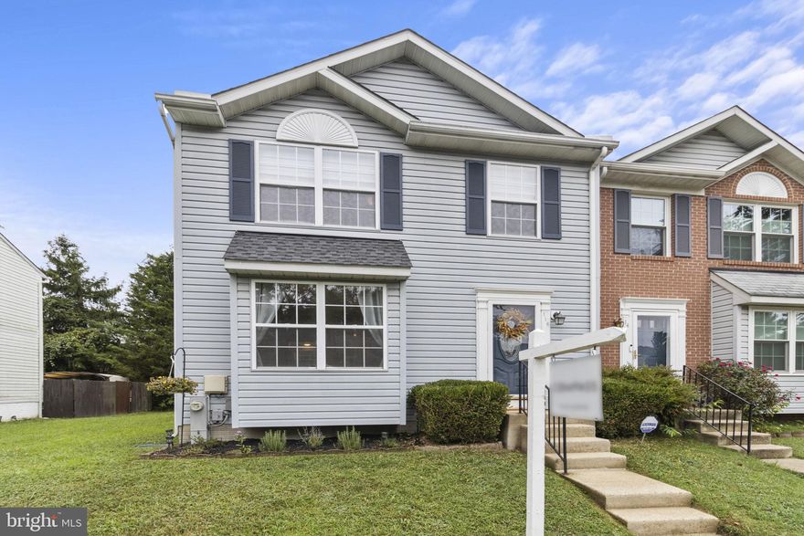 Wow! Lovely end unit townhome that has been tastefully updated throughout! Located in the highly sought after Seven Oaks community close to Ft. Meade and featuring a main level with 9 ft ceilings, LVP Floors, beautiful kitchen with granite countertops and a spacious island. This leads to a fenced in backyard with a shed and turf installed. Upstairs you'll enjoy the spacious primary suite with an updated bath and two additional good sized bedrooms sharing another updated full bath. The basement is fully finished with lots of storage and a walk-up exterior exit. Community access to two pools, tennis courts, and playgrounds.  Ease of access to Ft. Meade and many other major commuter routes!