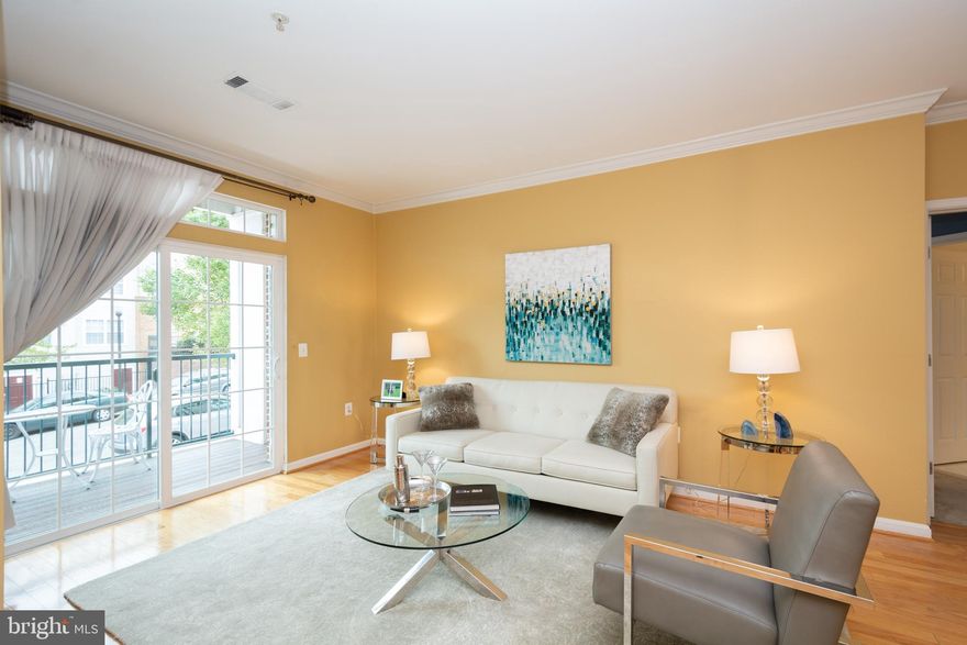 Welcome to this spacious two-bedroom and two-bath condo in The Grove at Arlington. An open floor plan allows for a great furniture set-up, ease in entertaining, and space for formal dining or a home office. Both of the bedrooms are en-suite masters with walk-in closets. A balcony off the living room offers a great place to enjoy a small container garden, coffee in the morning, or drinks at night. Granite counter tops, lots of cabinets, an eat-in bar, and new appliances (except stove) create the perfect kitchen. The home has ample storage with a kitchen pantry, a hall closet, and an in-unit laundry with storage. Two garage parking spots complete the package. The Grove is a beautifully maintained association offering a welcoming lobby with a fireplace, a pool with a locker room, a party room with a kitchen and pool table, a fitness center and well-manicured landscaped grounds. With a location that is minutes to downtown DC, the Pentagon, the Village at Shirlington, bus lines and bike shares - it is an ideal location.