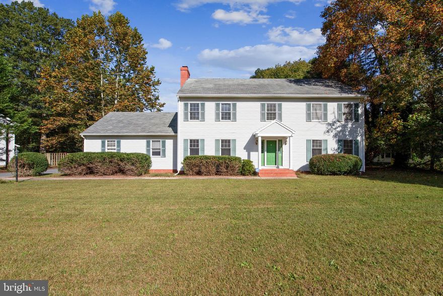 This 5 Bedroom home in desirable Nithsdale Community is ready for new owners!  Rich in community amenities, Nithsdale offers a boat ramp, tennis courts, basketball court and a soccer field.   This home's 1st  Level features a formal living room, formal dining room,  kitchen,  family room ( w/ wood burning fireplace) , 1/2 bath and utility room.  The spacious kitchen features  an island, double wall oven , electric cooktop, new refrigerator and new dishwasher.  The 2nd Level includes 5 Bedrooms and 2 full baths; 1 of which is private to the master suite.  The 3rd level features an approx. 580 sq. ft.  bonus/game room.   Exterior features include a paved driveway and a raised patio which overlooks the spacious & private back yard. Total lot size is .54 Acre.    Septic capacity  is approved for 5 Bedrooms/ 10 full time residents.  This property is being sold AS  IS .   Seller willing to offer Owner Financing; depending on terms and buyer(s)' credit, etc.