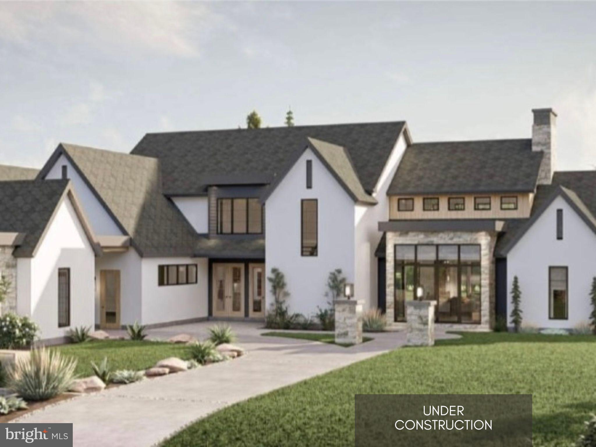 A FoxBuilt modern masterpiece rooted in natural beauty. This home situated on 1.61 offers panoramic views of the mountains and golf course. From the moment you arrive, the exquisite craftsmanship, thoughtful design, and luxurious materials of this newly constructed home are immediately apparent. Sophisticated yet inviting, the home’s exterior showcases timeless stonework and warm tones that set the stage for what lies within—a harmonious blend of organic textures and modern elegance.
Step through the foyer and experience a striking introduction to the home’s interior, where a double-sided stone fireplace draws the eye and sets the tone for the open concept living space. Vaulted ceilings with wood beams, expansive windows, and a seamless integration of natural elements create an atmosphere that feels both grand and grounded.
The heart of the home is the gourmet kitchen, designed with rich textures and earthy materials. From the custom cabinetry to the sleek, quartz countertops, double entry arched ways to the butler pantry, every element is curated to blend functionality with timeless beauty.
Flowing to the left of the living space of the home you will find a stylish powder room, and a designer mudroom with lockers, a walk-in closet, and functional storage complete the main level. A generous three-car garage offers ample space for vehicles and gear.
Off the dining area, a warm and inviting great room and sunroom invite connection and relaxation, while a dry bar adds a touch of refinement leading onto the covered deck with a built-in gas fireplace to enjoy year-round outdoor living.
On the main level you will enjoy a primary suite that offers a peaceful sanctuary, combining vaulted shiplap ceilings, exposed beams, and warm wood details. The en-suite bath exudes spa-like serenity, featuring sleek quartz finishes, custom cabinetry, and a spacious walk-in closet complete with a private washer and dryer.
Upstairs, a loft overlooks the living space below and connects four spacious bedrooms and three full bathrooms. Bedrooms 2 and 3 each offer private en-suite baths and walk-in closets, while Bedrooms 4 and 5 share a Jack-and-Jill bath, also with walk-in closets—providing comfort and privacy for family or guests.
This home is a beautifully crafted one-of-a-kind home designed for both everyday living and unforgettable gatherings.