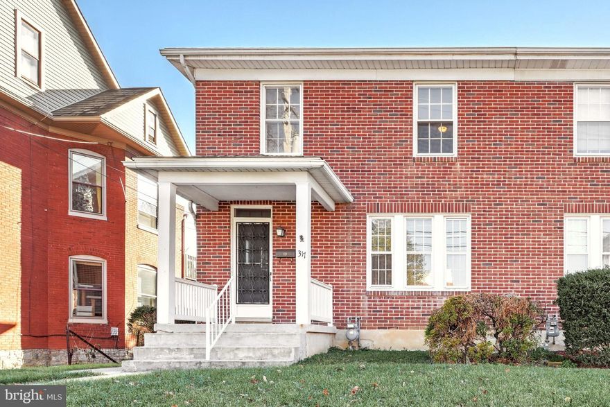 Very nice and well-kept duplex available.  New roof on home and garage in the last five years and new siding on the garage in the last five years.  The entire home was painted and the kitchen and one of the bedroom's flooring was replaced in the last three years.  The rest of the home has beautiful hardwood floors. This home features a large eat-in kitchen lined with plenty of cabinets and the on the side of the kitchen there are three built-in pantries.  One of the bedrooms has a delightful balcony overlooking the backyard.  And the one car detached garage boasts of a new garage door opener.