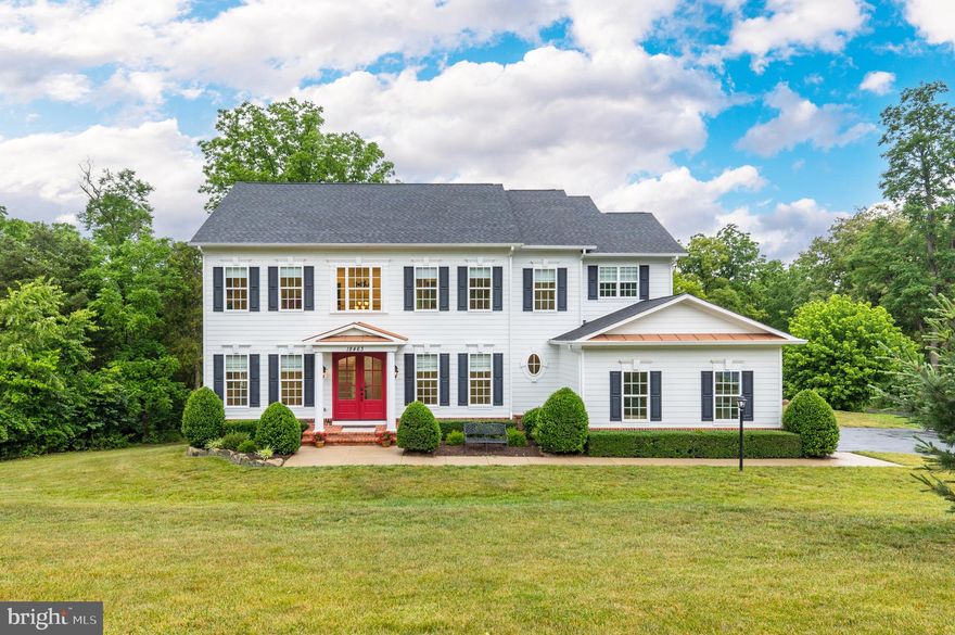 OFFER DEADLINE SET FOR MONDAY, JULY 3 AT 6PM.  This very special home is sited on 10+ acres, featuring a modern and open main level floor plan with stylish moldings, hardwood floors, expansive gourmet kitchen with walk-in pantry, family room with coffered ceiling and wood stove, keeping room with vaulted ceiling and picture windows overlooking grounds, separate dining room, living room, and a private office/study.  ** The upper level, with hardwood floors, boasts an elegant owner's suite with vaulted ceilings, two walk-in closets, and a luxurious bath.  There are 3 additional bedrooms and a full hallway bath that complete this level.  ** In 2022, the lower level was transformed into a masterfully designed & decorated "income producing unit" boasting over 1,700 square that features 2 spacious ensuite bedrooms with full-size windows, elegant living room, dining area, full kitchen, stackable washer and dryer, private patio, and a lovely walkway to dedicated parking for 3+ cars.  It is also the perfect home away from home for the in-laws or a visiting au-pair.  ** The grounds are beautifully landscaped with mature plantings, tall trees, manicured lawns, and inviting outdoor living spaces including side and rear patios.  The home also features an Amish built barn just steps from the main house.  The 2-level barn includes a workshop area, plentiful storage options, sliding doors, and a lovely outdoor patio with amazing views.  ** Located in one of Leesburg’s most sought-after developments, Canby is a secluded enclave of luxury homes sited on private lots ranging in size from 3 to 10+ acres, each with spectacular pastoral and mountain views. ** It is the ideal location for those desiring privacy and serenity in a bucolic setting, with easy access to all major commuter routes, downtown Leesburg, Purcellville, Middleburg, and the region's popular wine destinations.  This a technology forward “smart” home that includes Verizon Gigabyte service. This home is perfect and ready for you to enjoy!