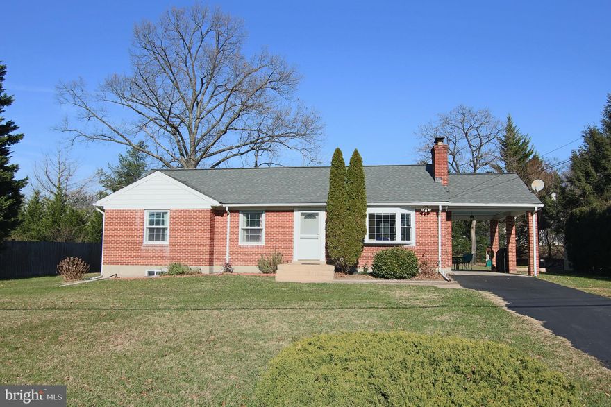 OPEN HOUSE, Sunday, January 24 from 1 to 3. This charming, move-in ready 3 Bed 2 Full Bath Rancher just 10 minutes from Fort Meade and features 2,000 s.f. of living space. Inside you will find a main level with hardwood floors including a spacious living room with wood burning fireplace, separate dining room, kitchen plus three bedrooms and full bath. Lower level has large open Rec Room, Utility Room, Storage area and 2nd Full Bath. Large lot with a great front and level backyard. Carport or covered patio. Large driveway for lots of additional off-street parking. Updates include architectural roof, HVAC, laminate flooring in kitchen. Home is heated with a Heat Pump with backup Oil Burner. LOCATION, LOCATION, LOCATION. Close to Annapolis, Baltimore, Columbia, Ft. Meade and Washington DC, Arundel Mills shops, restaurants. NO HOA!!!