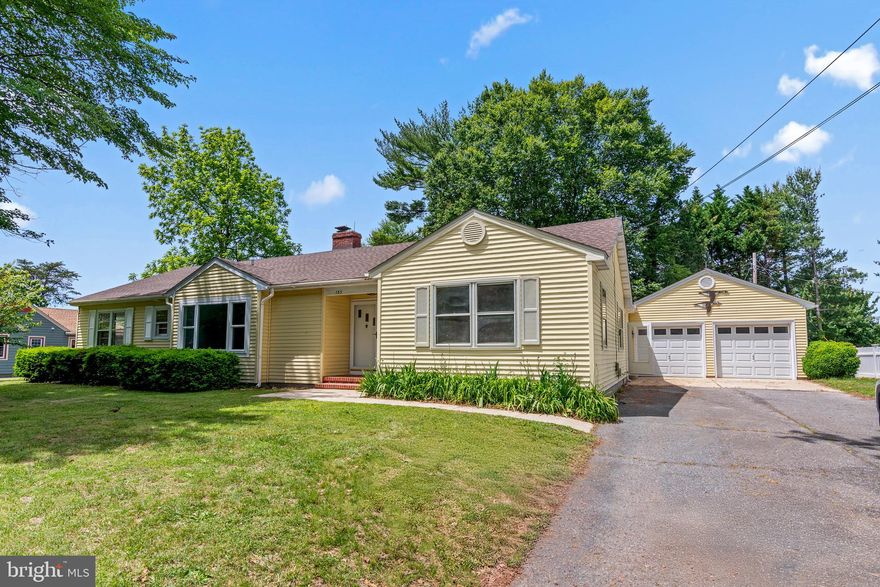 This is the rare opportunity to purchase a 3 bedroom/2.5 bath home ( with office/4th bedroom) that maintains its unique and classic character while also being modernized for today's current lifestyle. This home offers everything you want on one level with spacious rooms and light pouring into each room. The kitchen has a traditional farmhouse feel with a white porcelain farmhouse sink, new butcher block countertops and new Whirlpool appliances. Some of the outstanding features are : recently  pained interior and exterior windows, doors, and shutters; updated lighting and door hardware; solid oak flooring as well as wood-like vinyl flooring in the kitchen and family room; mostly windows appear to hav been replaced within approximately the last 5 years; roof appears and is believed to be about 3 years old; New heat pump that provides both heat/air  throughout the home; oversized 2 car garage; fantastic sun room/mudroom in the back of the home; the large, freshly landscaped , fenced rear yard backs up to a 26 acre property- known as the North Easton Sports Complex. The complex is far enough where privacy isn't compromised but close enough to provide park views ,etc. This property truly provides the best of both worlds.....the character and charm of an older home with the look,  feel and updates of a newer home . The location is ideal for whatever you need as it provides easy access to Easton's wonderful downtown restaurants, shopping and entertainment as well as Rt. 50 and Easton's restaurant park.