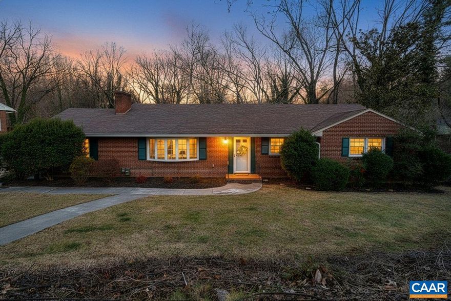 Classic mid-century home offering vintage charm, generous living areas, and exceptional flexibility with 3 bedrooms, 2.5 baths. Solid brick construction with an attached garage anchors this well-designed property. The expansive main-level living room features a gas log fireplace and abundant natural light. The primary bedroom includes an ensuite bathroom, while a bonus room/den ? ideal for an office, hobby space, or cozy retreat. Downstairs, the finished basement family room provides versatile additional living space with a wood-burning fireplace, plus extensive storage, a workshop area, and a large laundry room?perfect for hobbies or future customization. Situated on nearly half an acre, the property boasts a spacious backyard with a peaceful stream along the lower portion of the lot. A generous deck overlooks the yard, creating an inviting setting for outdoor enjoyment. Conveniently located near Franklin Road and Colonial Avenue, the home offers quick access to shopping, dining, commuting routes, VA Western Community College, and the Roanoke River Greenway. The neighborhood blends suburban calm with easy city access ? close to amenities without the bustle of downtown. (Some photos include virtual staging),Granite Counter,Painted Cabinets,Fireplace in Basement,Fireplace in Living Room