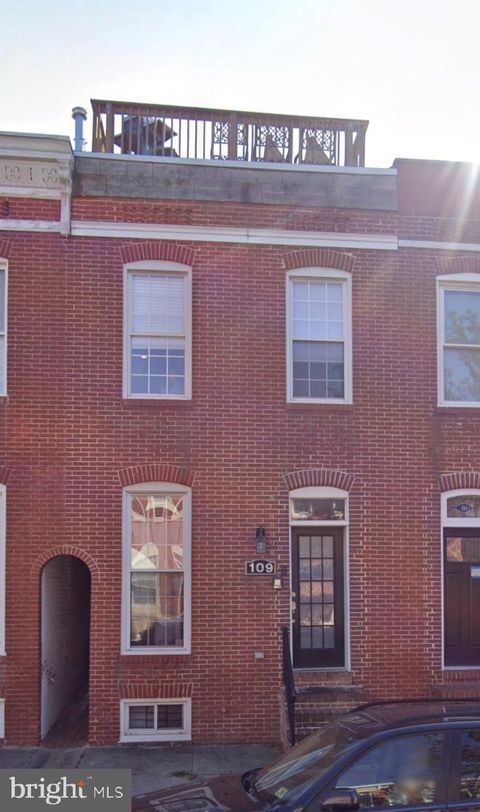 109 FORT AVENUE BALTIMORE MD 21230