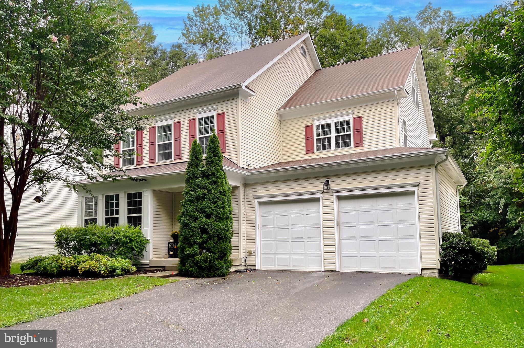 Welcome to this spacious 5 bedroom, 3.5 bath home tucked away on a private street in a highly desirable neighborhood. Surrounded by nature with wetlands behind the property and the historic Thompson Farm pond across the street, this home offers a rare combination of privacy and community living.
Inside, you'll find a well-maintained, open, and inviting layout with generous room to entertain or sneak away to curl up with a good book. The second level is home to the primary suite featuring a luxurious custom shower, soaking tub and walk-in closet. On this floor, three additional bedrooms and the hall bath provide plenty of space for everyone. For your convenience, the laundry room is also located on this sleeping level of the home. The third-floor suite offers incredible flexibility with a bedroom, full bath and loft-perfect for guests, teens, or in-laws. The outdoor living spaces are a true highlight, featuring a custom composite deck and hardscaped stone patio ideal for both entertaining and quiet relaxation. This property also includes an in-ground sprinkler system to keep the landscaping lush. Practical features abound, including a concrete slab crawlspace with interior access, air, power and lighting-perfect for all your storage needs. Recent upgrades include dual-zone AC units and hot water heater. Neighborhood amenities include tot lots, community pool, and sport courts all while being conveniently close to shopping, schools and PAX River Naval Base. With its thoughtful floor plan, generous storage, community amenities, and unbeatable location, this home truly has it all-ready for its next owner to move right in and enjoy!