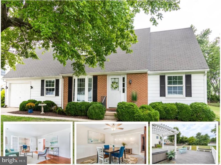 SELLER OFFERING A HOME WARRANTY TO BUYERS WHO BRING ACCEPTABLE CONTRACT!  HOME HAS APPRAISED AT $425,000, walk in with instant equity!  Bright, airy cape cod, on over a 1/2 acre lot is ready for it's new owner!  Boasting multiple living spaces, 4 bedrooms, a flex/office space, 2.5 baths, garage, hot tub, giant composite deck, oversized storage shed, pellet stove, and fresh paint and carpet throughout this home surely won't last long.  Enjoy a short stroll to water views or the community park/picnic area, and enjoy the close proximity to route 50, shopping and restaurants.  There is ample driveway parking plus a gravel pad for your boat, r/v or whatever you please.  Schedule your showing today!