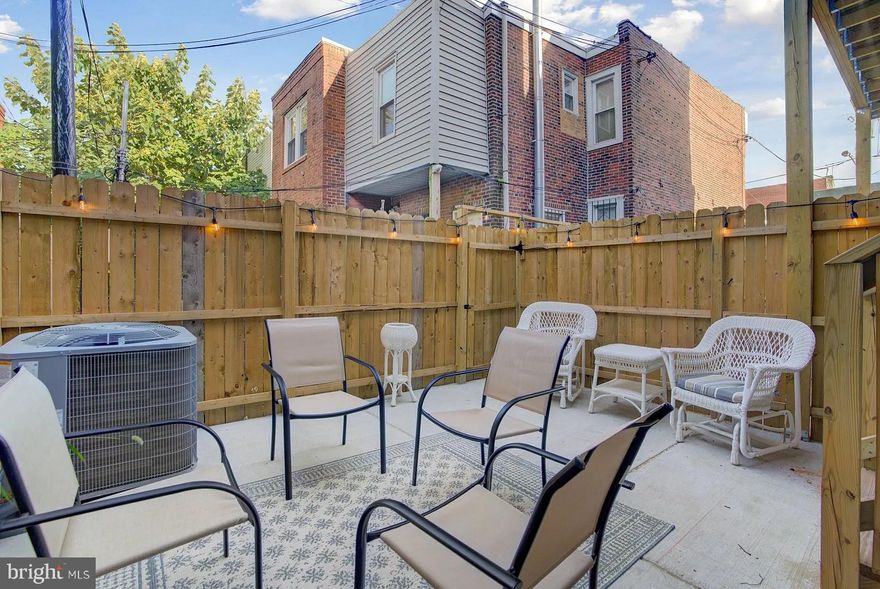 1735 S 23rd St #1 is a spacious, modern bi-level apartment in a newer five-unit building. This 3 bed, 3 bath home offers a thoughtful layout with one bedroom on the main floor and two bedrooms on the lower level, each with its own full bathroom featuring high-end finishes. The main level boasts fantastic ceiling heights, a sleek kitchen with a great cabinet space and a beautiful Samsung appliance package, and open living and dining space perfect for entertaining. Step outside to enjoy your private, nicely sized backyard — an ideal retreat in the city. Additional perks include plenty of storage, in-unit laundry, and a property that’s only a few years old. Located in Point Breeze, you’ll be close to restaurants, shops, parks, and have easy access to public transit and I-76. Schedule your tour today!