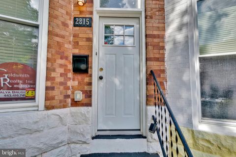 Townhouse For Sale - 2815 Parkwood Avenue<br/> BALTIMORE, MD 21217