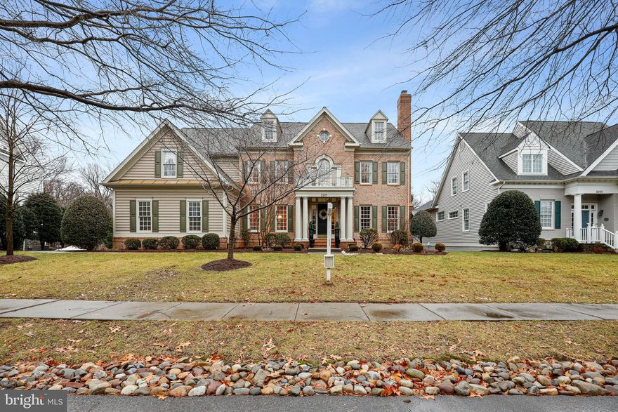 Welcome Home! Lovingly Cared For And Maintained Mitchell & Best, Aston II Floorplan. This Bancroft Home Sits On a .37 Acre Lot With No Thru Street And Backs To A Wooded Conservation That Cannot Be Developed. Professionally Upgraded Landscape Gives Amazing Curb Appeal With Crepe Myrtles, Dogwoods, Canadian Maples & More. Two Story Foyer and Grand Split Staircase (Refreshed in 2022) Greets You Upon Entry. Functional Living Room/Flex Space Off Right Of Foyer with Tons of Windows For Natural Light. Fireplace with Gas Line Hook Up! To The Left Of The Foyer Is A Formal Dining Room, Adorned with New Chandelier (2022). Remodeled Powder Room (2023) with Transom Window. French Doors Lead You To A Large Home Office with Bay Window. Abundance Of Storage and Workspace With Floor To Ceiling Built Ins and Shelving. The Kitchen Is The Heart Of The Home With Viewpoints To Essentially Every Room In The House. Ample Oak Cabinetry and Large Island with More Storage. Features Granite Countertops, Gas Cooking, Two Wall Ovens, Cooktop, Under Cabinet Lighting and Step-In Pantry. Flow Into Breakfast Nook & Light Filled Sunroom with Tray Ceiling & French Doors To Deck. Entertaining Size Family Room With Floor To Ceiling Windows of Tranquil Views, Gas Fireplace With Raised Hearth, Built-Ins & Recessed Lights. Maximized Mudroom With Custom Built Cabinets (2023) & Refreshed Laundry (2022) Complete The Main Level. Oversized Two Car Garage Features Additional Storage and Electric Vehicle Charging Outlet (2022). Upper Level Features A Primary Bedroom Suite with Office, Dressing Area with Dual Walk-In Closets and Super Bath. Bedroom #2 Features A Walk-In Closet & Private Bath. Two Additional Bedrooms Share A Jack & Jill Bathroom & Large Closets. Fully Exposed, Walk-Out Lower Level Has So Much Potential. Large Windows, 9-Foot Ceilings and French Doors To Patio. Partially Finished with Fitness Room (2023) Equipped With A Projector. Connect Your Peloton or Golf Simulator! Rough In Full Bath Plumbing & Potential For A 5th Bedroom! Rear Yard Is Fenced (2022) And Features Extended Flagstone Patio with Pergola (2024), Composite Deck Boards & Vinyl Railing (2024). Wooded and Private Views Overlooking The Chesapeake Bay Watershed Conservation Area Makes For Amazing Entertaining Space Or Simply A Quiet Cup Of Coffee In The Morning. Home Includes Whole House Speaker System, Including Outside For Great Ambiance— Bluetooth Controlled. Other Improvements Include: Roof (2024), LED Light Fixtures Throughout (2024/25), Paint Throughout (2022-2025), Bathroom Faucets & Framed Mirrors (2022-2025). See Full Upgrades List In Disclosures! Book Your Showing Today For This Stunning Home!
