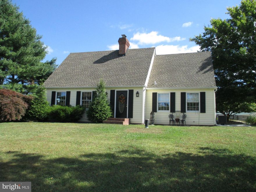 This well maintained cape cod has hardwood floors throughout the first floor, open country kitchen that leads to private rear deck with gazebo. Lower level is finished with 1/2 bath and tons of storage. 1st floor bedroom and 2 bedrooms on 2nd level. Full baths on both levels and home is move in ready!!  Wood stove on 1st and lower floors for auxiliary heat. New heat pump and appliances.