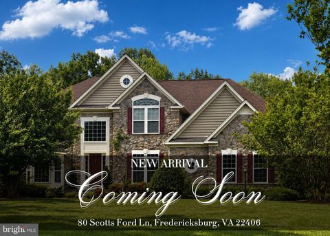 80 SCOTTS FORD LANE FREDERICKSBURG VA 22406
