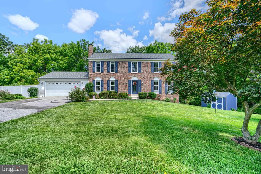 Situated on a picturesque .63 acre parcel, this 4 bed 3.5 bath home has everything a buyer could want and more! The spacious interior boasts over 3,000sqft and has a highly desirable floor plan. Enjoy coming home through your connected 2 car garage to the dedicated entryway w/ full-sized washer & dryer conveniently located on the main level. Take pleasure entertaining guests in the open kitchen & around the family room fireplace, or expand the fun outside to experience the private oasis that truly sets this home apart from others. The expansive deck offers ample space to observe the unobstructed nature that surrounds the property, and the custom concrete saltwater pool w/ integrated hot tub will delight all that get to experience their tranquility. Mature landscaping and a detached storage shed further complement the outdoor offerings of this property. Upstairs, the spacious master suite is sure to please with its ample footprint that offers a walk-in closet and en-suite bathroom. Three additional bedrooms and the hall bathroom on the upper level ensure plenty of room for all. The finished lower level, with its large full bathroom, wet bar that could easily be converted to a kitchenette, and rear walkout, allows enough space and flexibility to implement a variety of options. Recent updates include: refinished hardwood floors ('25), new carpet ('25), luxury vinyl tile ('25), new stainless steel oven ('25), remodeled powder room ('25), interior paint ('25),  new deck floor/railings/steps ('25). Schedule a tour and you will be on the way to calling 6120 Snowdens Run Rd your new home!