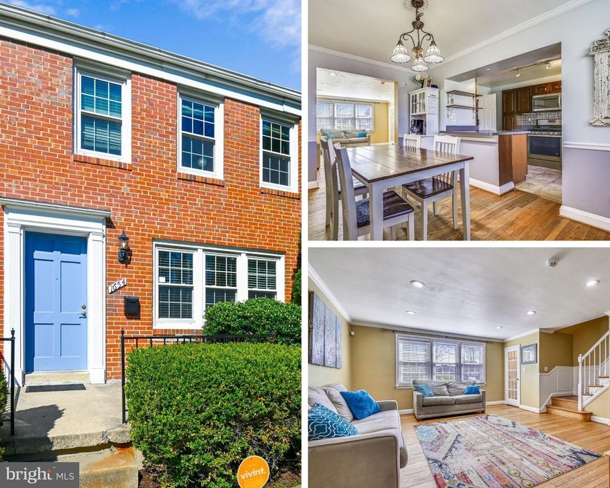 Stunning Property in Loch Raven Village with over 1900 square feet of finished living space!  Truly unique is the size of this lot - measures 20' wide by 166' in depth with an off street parking pad.  Other features include hardwoods, ceramic tiling, stainless steel appliance package, true dining room, breakfast bar, recessed lighting, large deck off of kitchen, finished basement/family room, lower level full bathroom, lower level walk-in closet, great storage space, excellent natural lighting and much more!