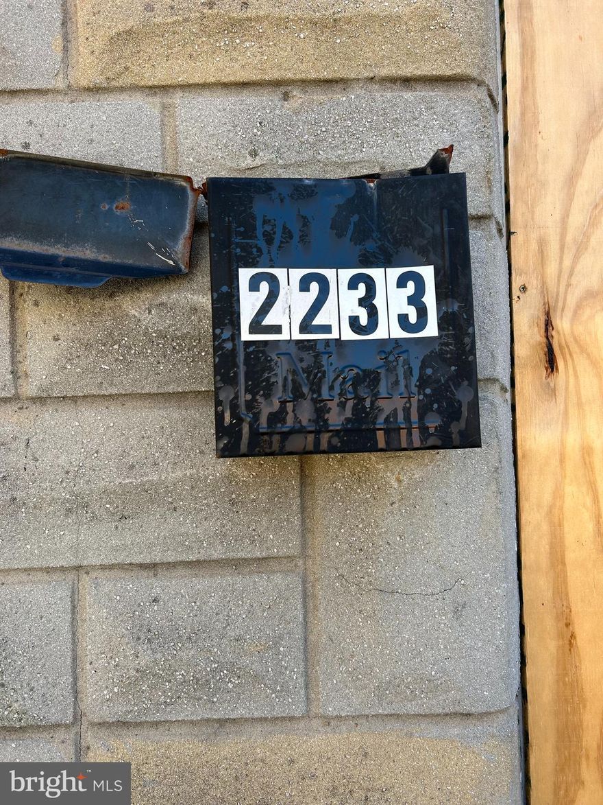 Seize the chance to transform this property into a stunning masterpiece. Unleash your creativity and turn this blank canvas into a dream home or investment.  Just blocks to Johns Hopkins Hospital and Patterson Park.  This huge 1,800 square foot, 4-bedroom, 2.5 bath home is bursting with potential.