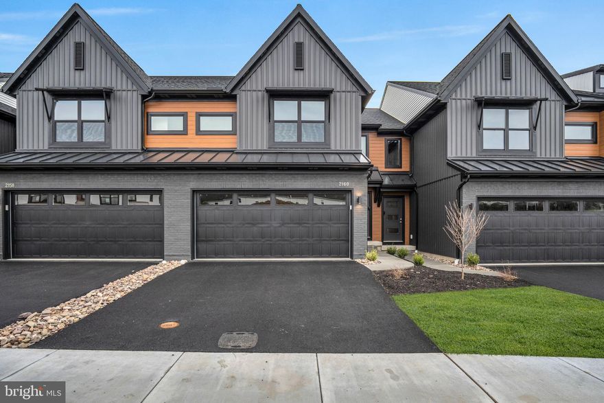 The Richmond is more than just a townhome—it’s a thoughtfully designed space built for everyday living. Offering 1,847 square feet across two well-planned levels, this home strikes the ideal balance of privacy, functionality, and modern flow, perfect for busy professionals, growing households, or anyone seeking low-maintenance living without sacrificing style.

The main level features a wide-open family room that seamlessly connects to the dining area and contemporary kitchen—ideal for casual meals or weekend entertaining. A dedicated mudroom off the two-car garage helps keep life organized, while the covered front porch adds welcoming curb appeal.

Upstairs, all three bedrooms are conveniently located for comfort and flexibility. The owner’s suite boasts a spacious walk-in closet and private bath, while upstairs laundry adds everyday convenience. Two additional bedrooms—each with their own walk-in closet—are perfect for guests, children, or a home office.

Out back, enjoy a peaceful green space with scenic views of Ski Roundtop, offering a rare combination of privacy and natural beauty in a townhome setting.

With clean sightlines, smart storage, and effortless flow, The Richmond makes townhome living feel like home.
