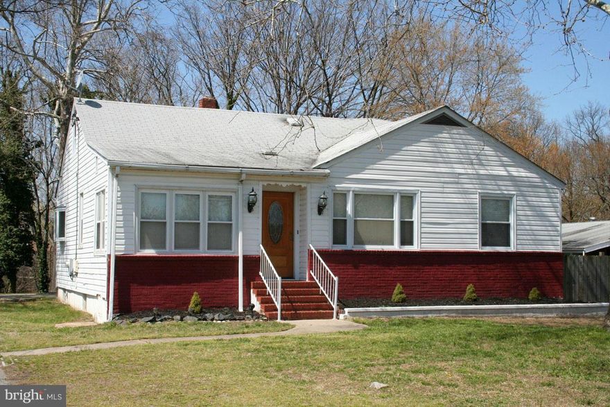 This home is in great. cond. and the detached 3 car garage with wood stove, is perfect for the mechanic lots of room! Pellet stove, huge fam rm ext, lots of parking. very private rear yard over looking creek.  Buyers have found home of choice and are ready to sell!! 4 beds, 2 baths, circular driveway, trees, level yard. Shows pride of ownership! , new carpet to be installed. Should go VA or FHA