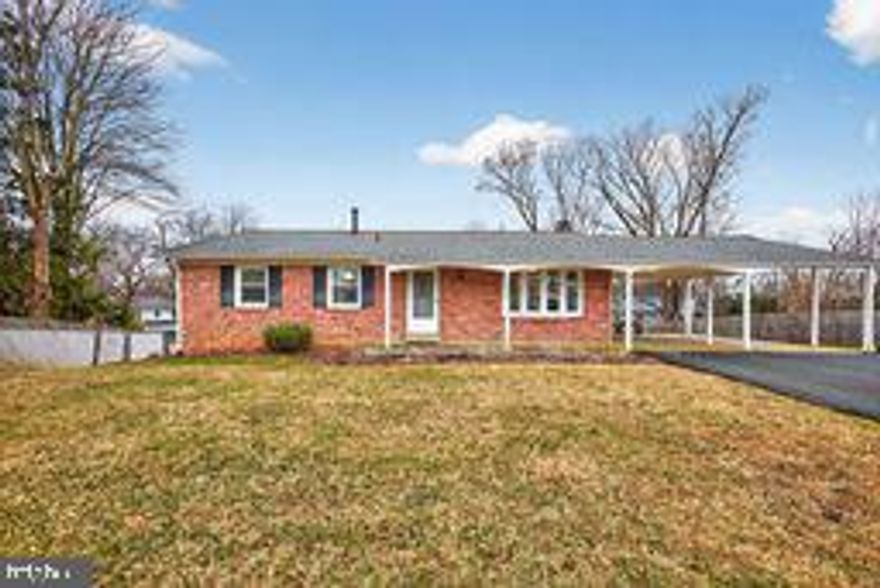 Fantastic 4BR/ 3BA Rambler in Mill Creek Towne neighborhood. The main floor has brand new paint and hardwood floors, open floor plan, separate dining and living areas, kitchen with SS appliances, 3 BRs and 2 full baths. Just off the living room is an enormous deck, perfect for BBQ & entertaining.  Walk downstairs to a rec room with brand new carpet and walkout to back yard. The lower level also offers 1 bedroom and 1 full bathroom as well as laundry, a workshop  and ample storage space. You will love the HUGE fully fenced in backyard with storage shed. This property also offers an attached carport and spacious driveway for ample parking.