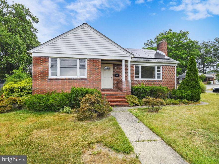 Looking for a home just waiting for your personal touch?  Look no further than this charming all-brick ranch home, nestled on a corner lot with a stunning view of Andover Park in Linthicum Heights, MD. This home boasts a barrel ceiling breezeway leading to an oversized garage, perfect for parking your car or using as storage space. Replaced in 2015, the whole property is topped off with sturdy 50-year Timberline architectural roof shingles that ensure long-lasting peace of mind,   

Inside, the entire first floor boasts beautifully finished hardwood flooring, making this the perfect spot for any family or pet lover. With plenty of space to grow, the huge unfinished lower level with wonderful ceiling height will give you ample room to store or create what you need.  

Additionally, all leased solar panel information is available, allowing you to own the energy output of your home. Central Air 2.5 ton Luxair AC 10 seer, and Columbia Hydronic Boiler both installed in 1999. 
Recently refreshed with a fresh coat of paint throughout, this property is just waiting for you to bring it to its full potential. Don't miss your chance to make all of your renovation dreams a reality – come see this lovely home today!  

Please call Kathy for any additional information.