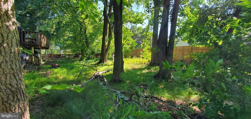 Major renovation opportunity in quiet sought after neighborhood. HUGE treed backyard with fencing.