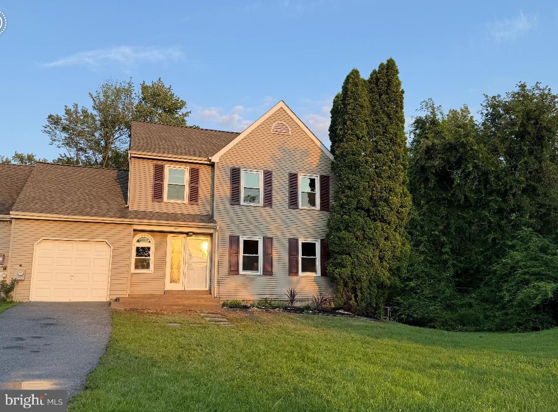 SHOWINGS starting back up THIS WEEK! 8/3-8/10. Reach out immediately to find out viewing options. Finally a comfortable pet friendly home with a large backyard! This one feels, looks, and operates like a SINGLE FAMILY home but shares one wall (the garage wall) so technically it’s a twin. Yet it comes with ALL the conveniences of a single family with features such as the attached oversized garage, private driveway, backyard, and private deck. This beautiful home in Downingtown School District is available for IMMEDIATE occupancy! *3 beds and 2.5 baths PLUS a large bonus room which could be a FOURTH bedroom* Foyer entry with stairs to the left and formal living room to the right. Ahead find a powder room, coat closet, laundry room, and interior access to the garage. Enjoy a BRIGHT and spacious kitchen with updated appliances, generous storage and counterspace, and pantry closet adjacent to the dedicated dining room. Highight of the home is the huge great room addition with skylights, picture windows, and glass sliding doors to the newly re-stained deck and backyard access. Enjoy views of each seasons Pennsylvania is known for - bright fall foliage, snow tipped trees, flowering trees and lush greenery - depending on the season. On the second level, one the left is a bonus room with sloped ceilings, a skylight, and under-eave closet storage. To the right is the primary bedroom with en-suite bath and walk-in closet and two more bedrooms that share the full hall bathroom. End of a cul-de-sac location which low traffic and sidewalks. Backs to woods with large grassy backyard. Brand new windows and a 1 year old roof will keep energy costs in check. The convenient location puts you just within to groceries stores, shopping, restaurants, public transportation and and easy access to 76/100/113/202. Walk to Wawa and other stores and restaurants, or take a quick bike ride (10min or less) to the YMCA, all 3 schools (elementary, middle, high) and so much more! Pets considered on a case-by-case basis. RentSpree application available upon request. All occupants over 18 must submit an application.