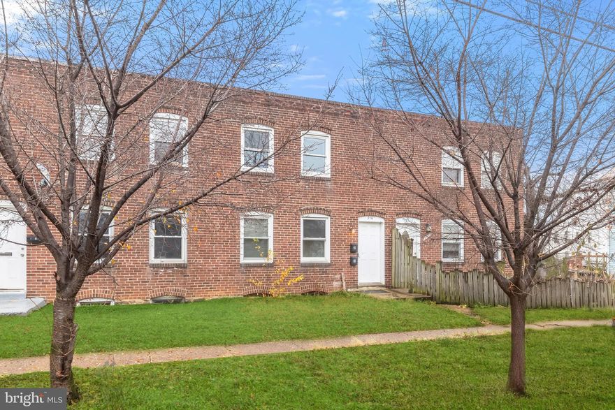 Discover the incredible potential of this versatile two-unit property, offering endless possibilities for investors, multi-generational living, or income-generating. The entry-level unit welcomes you with a light-filled living area, soft carpeting, and an effortless flow into the kitchen, complete with a charming breakfast nook. A spacious hall bath and a private rear bedroom provide comfort and convenience.  The upper unit mirrors the layout of the main level but features wood floors that enhance the warmth and character of the space. Outside, the expansive fenced yard offers ample room for gardening, recreation, or future enhancements, making it a rare opportunity to customize to your vision.  Come view this wonderful Duplex today! Whether you live in one unit and rent out the other or rent out both units, this is an opportunity you won’t want to miss. Both units were previously rented for $1,060, offering attractive income potential. First-time homebuyers may qualify for homeowner incentive grants, adding even more value. The property is also lead-free certified for added peace of mind.  Perfectly positioned near major commuter routes, including I-895, I-95, and MD-295, this property presents unmatched flexibility and exceptional long-term potential.