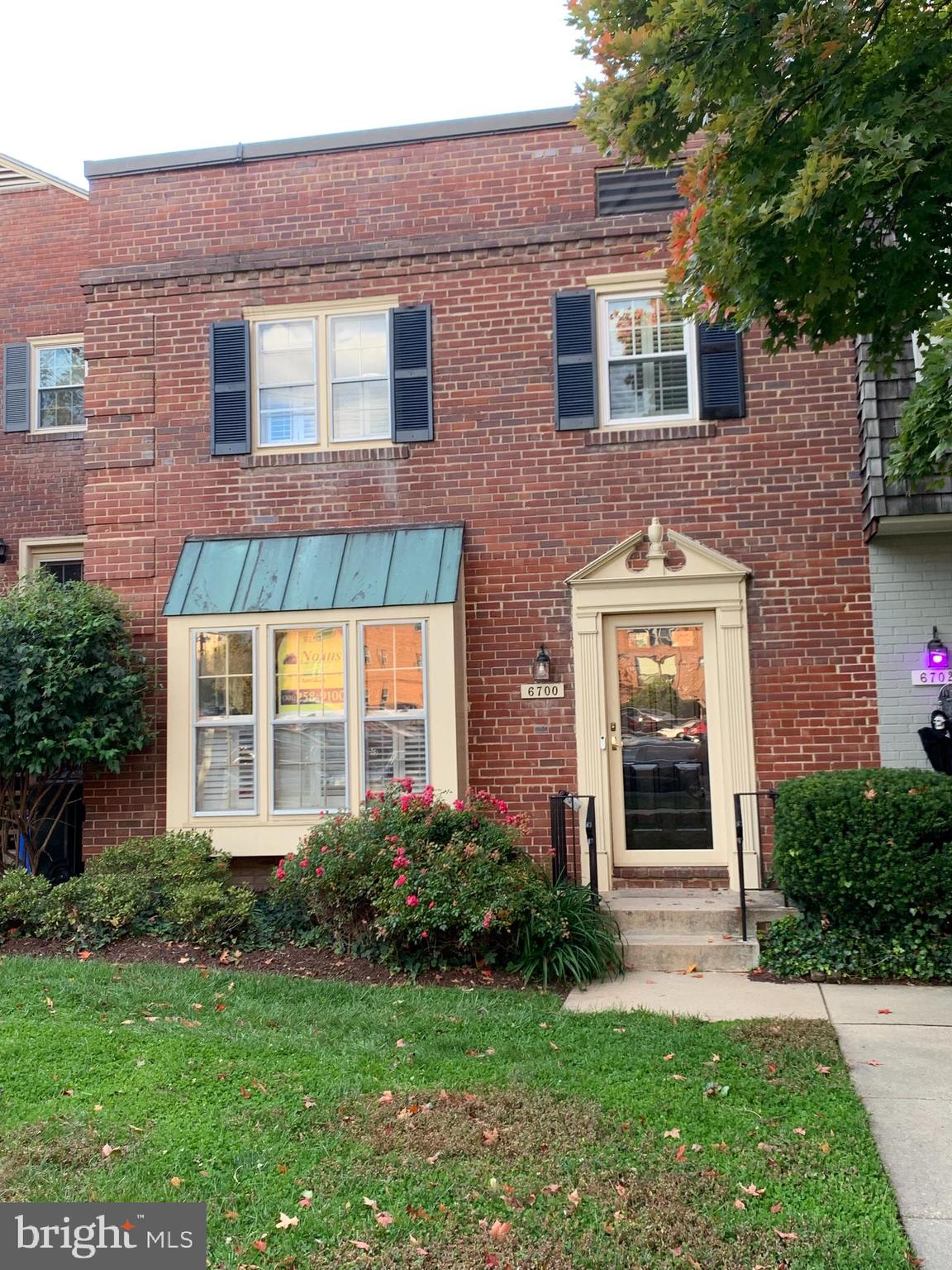 VERY CHARMING!! brick end unit in Kenwood Forest II / DOWNTOWN BETHESDA 1 block away, walk to everything you need. Udated kitchen , a new washer and dryer (stacked) , dishwasher, microwave, light fixtures, and bathroom vanities on the upper level. Newly tiled floor in the in-suite bathroom. Blinds were added to upper level windows in all 3 bedrooms. Hardwood floors throughout. French doors open to a cozy deck that overlooks common area. 2-car street parking with a guest pass. Steps to trail and walking distance to Bethesda metro, restaurants and shops! ** Dogs allowed case by case with $30 additional rent and $500 sec dep. ** We have an in-house Maint Dept for QUICK repair response/ 24 hrs emergency. * AGENTS read the Agent Private remarks please !!! APPLY on our website under Avail Rental/Apply Now. ALL ADULTS must fill out an APP, you will be asked to upload a paystub and copy of drivers license in the app, so best to have those ready on desktop before applying.