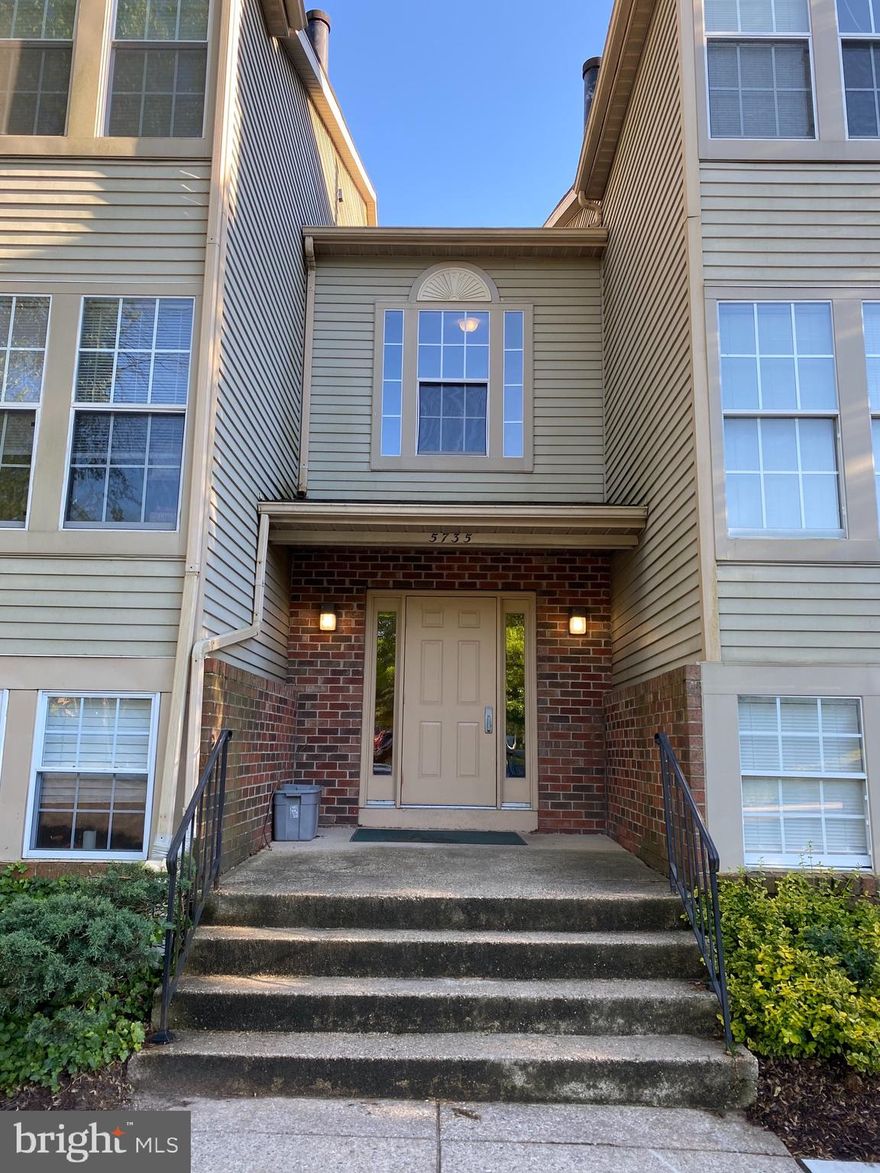 Received Multiple Applications.  Rarely Available!  Beautiful & Bright 2 Bedroom, 2 Full Bathroom mid level condo with Sunroom and Breakfast Bar.  Updated Kitchen with New Stainless Steel Appliances, Granite Counters with lots of Oak Cabinets. New luxury tiles through foyer, kitchen and sunroom.  Primary Bedroom with walk in closet and bathroom.  Relax on covered deck with ample daytime lighting.  Near Shopping Centers,  Restaurants,  Schools & Library,.   Laundry (Washer & Dryer) and Storage Room with shelving in unit.  Fresh Paint, Updated HVAC & ceiling fans.  Reserved parking. Commuter convenience to BW Corridor, Fort Meade/NSA, Baltimore and DC.  Minimum Credit 650+ with qualified income required by the landlord.