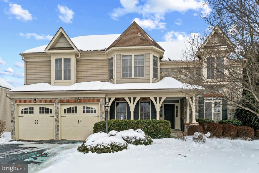 Vacant Move in Ready! Nestled within the prestigious, gated Beallair community, this exquisite Wormald Summerhill residence embodies the perfect blend of luxury and comfort. Built in 2007, this stunning manor-style home showcases timeless architectural elegance with its stone and vinyl siding exterior inviting you into a world of sophistication. As you step inside, you are greeted by a 2 story expansive foyer adorned with crown moldings, leading you into a beautifully designed (newly painted) interior that boasts 4 spacious bedrooms (one on the main level) and 4.5 bathrooms. The heart of the home is the gourmet kitchen, featuring upgraded granite countertops, a large island, and stainless steel appliances, including double self cleaning ovens and a built-in microwave. The walk in pantry, separate laundry room featuring a closet, butler's pantry, and built in desk area all add an extra touch of convenience. The family room, seamlessly connected to the kitchen, is perfect for gatherings, complete with a gas fireplace that adds warmth and ambiance, making entertaining a delight. The 2 front rooms with a trey ceiling and sconces can be used as a dining room, living room, and/or office. Retreat to the main level owner suite where you'll find 2 walk-in closets and a bathroom equipped with a soaking tub, double bowl vanity, and a walk-in shower, offering a serene escape after a long day. Each additional bedroom upstairs is generously sized, ensuring comfort and privacy for all. One bedroom has an ensuite full bathroom and the other 2 bedrooms share a large bathroom with dual sinks. The expansive finished basement with wet bar and built-ins provides endless possibilities of fun to be had. No basement is complete without storage areas and this one has 2 very large storage and/or workshop areas with built in shelving. Additional highlights include an attached two-car garage with openers, HVAC dual fuel system (heat pump and propane auxiliary back up heat) with 2 zone damper system, Culligan water treatment (owned) with reverse osmosis water filtration with direct lines to kitchen sink and refrigerator, audio speaker system that is connected to 4 rooms, built-in shelving on top level, a freezer, and a deck to enjoy an outdoor retreat. The community amenities include a (ready this spring) community pool, expansive scenic jog/walk paths, a creek, gazebo, a Historic Manor House, fitness equipment in the new recreation center, community activities/events, all within a secure gated environment, enhancing your lifestyle with both leisure and peace of mind. With an association that covers lawn cutting, lawn fertilization and weed treatment, front landscaping bed trimming, edging and mulching, and snow removal not just on roads but also your driveway and walkway, which allows you to enjoy a low-maintenance lifestyle in this exceptional home. This property is not just a house; it's a sanctuary that offers an exclusive lifestyle, where luxury meets comfort in every detail. Experience the best of Beallair living today. Available now verses waiting for a new Wormald built home.