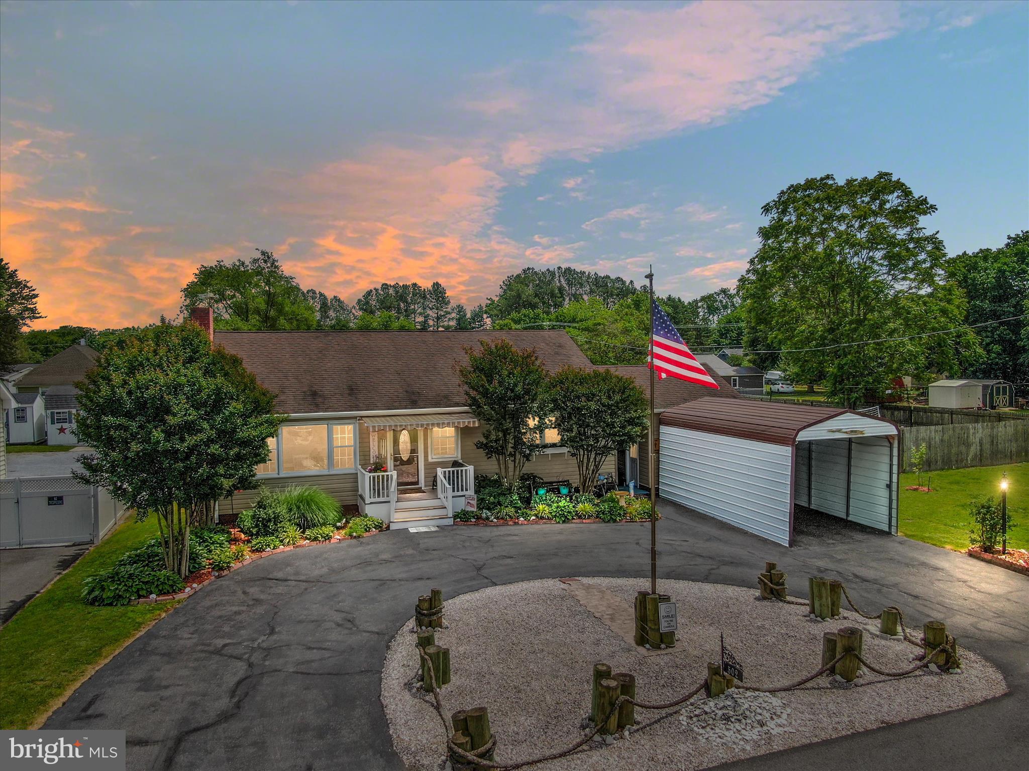 Welcome to 502 Academy Street, Greensboro, MD, a charming retreat that embodies the essence of cozy cottage living. This turnkey property has been meticulously cared for and spans almost 2,400 square feet of thoughtfully designed space on a beautifully landscaped lot.
Inside, you'll find three inviting bedrooms, with two located on the lower level for added privacy and convenience. Each of the two beautifully appointed bathrooms complements the home's welcoming ambiance. The new HVAC system with propane heat and upgraded insulation ensures comfort throughout the seasons, while the working fireplace adds a cozy touch to evenings spent indoors.
The kitchen, combines functionality with rustic charm, making it a delightful space for culinary endeavors.
Designed with convenience in mind, the property includes an attached one-car garage and a carport, offering ample parking. Extensive landscaping, a circular driveway, and a privacy fence enhance the sense of seclusion and low maintenance living.
Step outside to discover a true gardener's paradise, complete with a pool, greenhouse, and garden space, creating your own private oasis. A Genrec generator provides peace of mind during unexpected power outages.
Embrace the cozy cottage lifestyle in this Greensboro gem, where every detail has been lovingly curated for those who cherish comfort and charm in a move-in-ready home.