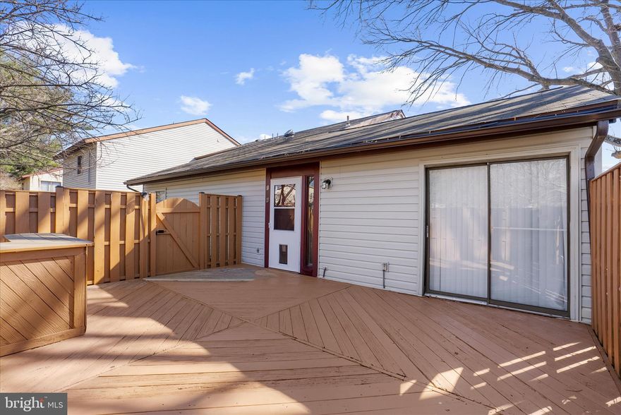 Beautifully remodeled 2-bedroom, 1-bath condo townhome in the heart of Crofton. This move-in ready home features a stunning modern kitchen with white cabinetry, quartz countertops, stainless steel appliances, stylish backsplash, recessed lighting, and a large peninsula that offers plenty of space for cooking, dining, and entertaining. The updated interior is complemented by contemporary flooring, fresh neutral tones, and a bright, open feel throughout. Spacious bedrooms and tasteful finishes make this home both comfortable and inviting. Step outside to a large fenced patio, perfect for relaxing evenings, entertaining guests, or creating your own outdoor retreat, with enough space to accommodate approximately 20–30 people and a dedicated area for barbeque gatherings. Conveniently located near major shopping, dining, and everyday conveniences in Crofton and Gambrills, this is a fantastic opportunity to own a beautifully updated home in a prime location.