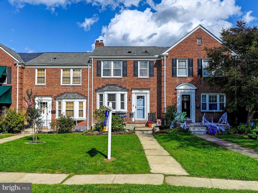 MULTIPLE OFFERS RECEIVED. HIGHEST AND BEST DUE, MONDAY, 10/16 at 5 PM.

Not to be missed, renovated Rodgers Forge.  The full kitchen/first floor remodel in 2018 features a huge island, open floor plan with breakfast area, custom cabinets and subway tile, new appliances and more. The private backyard includes a new patio and fence in 2019 and a large deck for entertaining. IN the finished basement you will find the family room with new drop ceiling, new glass block windows, new washer and dryer in 2023, a full bath and large storage room. Water heater new in 2020, sewer line in 2016 and roof in 2015.  This home has it all and is located on a quiet circle with ample parking and close to everything Towson has to offer and a quick trip to downtown.