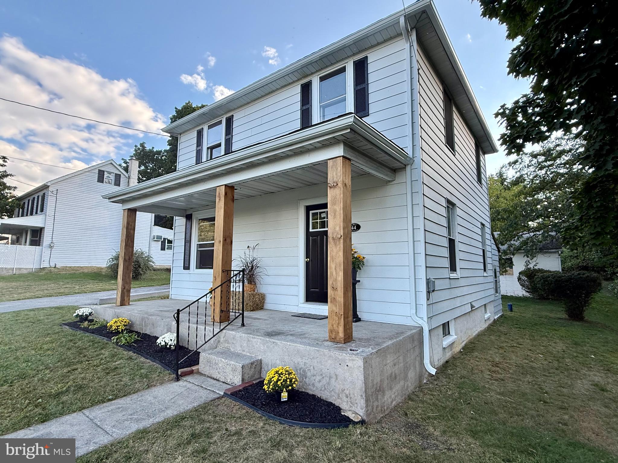 Welcome to this beautifully updated home in the highly sought-after Brandywine Heights School District. Nestled on a quiet, low-traffic street, this property offers a generous lot, a large detached garage, ample parking, and even a flexible bonus room perfect for play or hobbies. Recent improvements include a brand-new roof and an impressive list of thoughtful upgrades throughout.
The main level features stunning new hardwood flooring and a bright, open-concept kitchen and dining area complete with granite countertops, custom cabinetry, new appliances, and a stylish half bath. Upstairs, you’ll find three spacious bedrooms, a fully renovated oversized bathroom, an additional bonus area, and access to a large attic for extra storage.
Move-in ready and available for immediate occupancy—don’t miss the opportunity to make this charming home yours. Schedule your showing today!