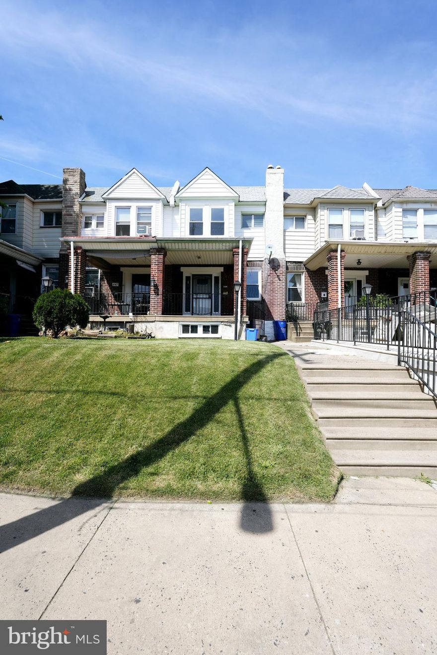 Welcome to 1149 BRIDGE ST., located in NorthEast Philadelphia.  The property features a long front yard patio, perfect for outdoor activities and home parties. The large living room with fireplace, creating a cozy and inviting atmosphere for family gatherings and social events. Double french doors that light up the dining room.  New modern light gray kitchen cabinets with granite countertops and separate sink, make it enjoyable for cooking; ext.  A full bathroom and laundry room at the finished basement for a home entertainment room.   Walk out basement with attached garage and fenced backyard.  Second floor featuring 3 bedrooms and full bathroom.  Close to restaurants and public transportation. Don't miss out on the opportunity to own this exceptional property.