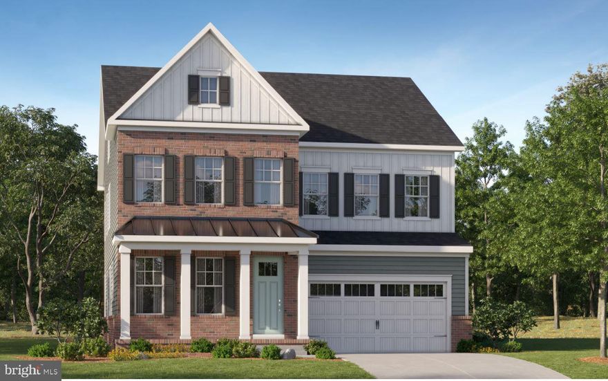 April Delivery! This brand-new home is the perfect match for all of your family's needs! This home offers 4 different levels of living space, with  4 bedrooms located on the second floor and 1 bedroom on the third.  The home has 5.5 bathrooms, with 3 of them being on the second level and 1 with the bedroom on the third.  There is also a powder room on the first floor, that is perfect for all of your guests.  This home also has a finished basement with an additional bedroom and full bathroom.   Photos are for illustration purposes only.