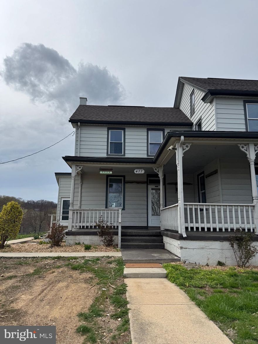 For rent is a refreshed 3 bedroom, 1 and a half bath split home. Home has a large living room on the. There is a half bath on the first floor with laundry hook up.  Second floor has 3bedrooms and a full bathroom. There is a rear meadow for animals. No Pets. No Smoking. $50 non-refundable application fee required per applicant and if selected $50 admin fee. 615 Min Credit Score