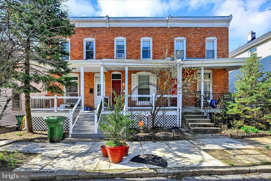 **Charming Baltimore Rowhome with Classic Details!**  

Welcome to 1133 Homestead Street, a delightful 2-bedroom, 1.5-bath home that perfectly blends historic charm with modern convenience. Step onto the welcoming front porch with an awning, offering the perfect spot to relax with your morning coffee. Inside, the main level boasts formal living and dining rooms, both featuring beautiful hardwood flooring. The spacious kitchen is a chef’s dream with stainless steel appliances, a breakfast bar, and access to the back porch—ideal for entertaining. A convenient half bath completes this level.  

Upstairs, a large landing area offers the flexibility to be used as a cozy sitting room or additional living space. Two generously sized bedrooms feature hardwood flooring and ceiling fans, while the primary bedroom is accented by a charming stained-glass window above the door. The lower level provides a large recreation area, perfect for a home gym, office, or entertainment space. Outside, enjoy the privacy of a fenced rear yard.  

Location Perks: Situated in the heart of Baltimore, this home is close to parks, local shops, and restaurants. Convenient access to major commuter routes makes getting around the city a breeze. Don’t miss your chance to own this character-filled gem!