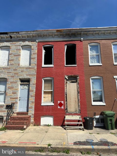 Townhouse For Sale - 1928 Wilhelm Street<br/> BALTIMORE, MD 21223