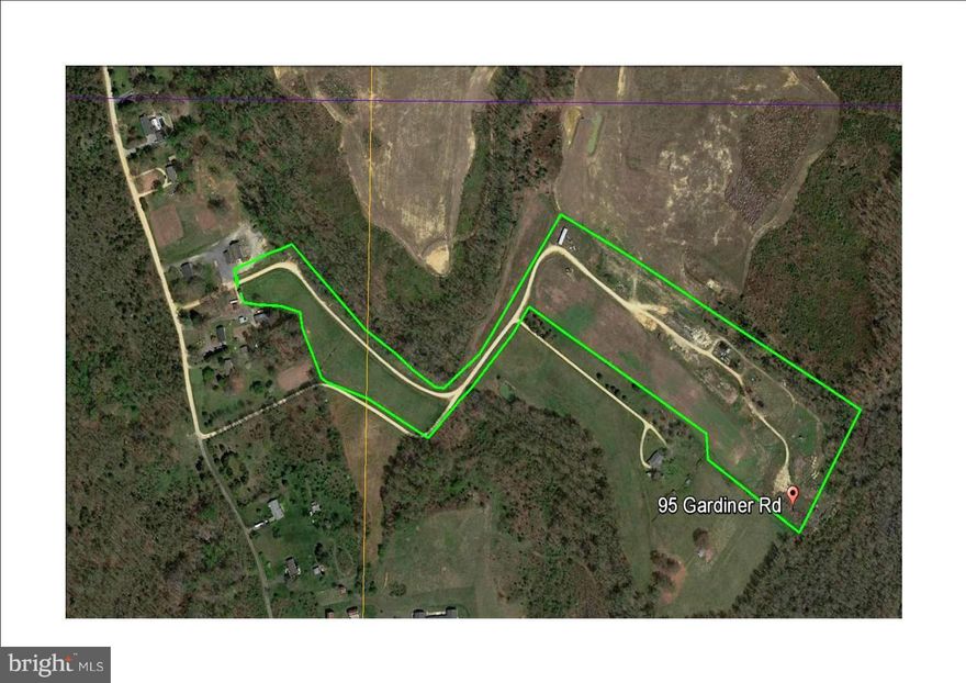 Large track with fenced pastures, rolling knolls, some tree's, perfect for livestock, ATV's, Perc unknown.  Property has several piles of concrete, brush, debris.  Sold As-Is. Bank will look at reasonable offers. Private Drive to access