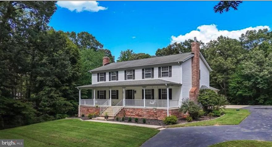 Stunning custom home on Southgate Farm offering privacy, space, and beautiful indoor/outdoor living. Features include hardwood floors, spacious great room with fireplace and built-ins, updated kitchen with breakfast area, and a main-level primary suite with renovated bath. Upper level offers a second suite plus generously sized bedrooms with large closets. Finished walk-out lower level with rec space, full bath, and storage/workshop. Enjoy two covered porches, composite deck with ramp access, and a beautifully landscaped yard with treehouse, garden beds, and more. Oversized garage/workshop and ample parking. New water heater (March 2026) and all water filtration systems replaced (Jan 2026).