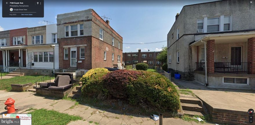 Welcome to 7136 Guyer Ave, Philadelphia, PA 19153: A Blank Canvas for Builders and Investors in Eastwick

Unleash your creative potential with this 1,100+ sq ft vacant lot, situated in the serene Eastwick neighborhood of Philadelphia. Whether you're a builder or investor, this property, zoned RM-1 multi-family (approved for triplex development by right), offers an exceptional opportunity to develop a new home and invest in this Airport and Amazon warehouse and Trolley accessible community.

Positioned on a tranquil residential street, 7136 Guyer Ave emanates an ambiance of peace and calm. It is awaiting its opportunity to be a new home or green space that will contribute to the neighborhood's charm.

The locale of this lot adds to its attractiveness. It is within a short walking distance to a beautiful neighborhood park, ideal for future residents who appreciate green spaces for leisure and recreation. Additionally, everyday essentials are readily available, with a grocery store, a dollar store, a convenience store, and a Chinese restaurant within a comfortable walking distance.

Ease of transportation further enhances the appeal of this lot. The Septa 36 trolley, just a few blocks away, offers convenient connections to Center City and University City. Additionally, the lot's proximity to Lindbergh Blvd and Island Ave makes commuting a breeze.

Envision the possibilities of this lot – perhaps a cozy single-family home or a multi-unit residential building to meet the housing demand in Eastwick. With this property, you have the flexibility to shape your investment to the needs of the community and market.

Don't miss this chance to make your mark in the Eastwick neighborhood with 7136 Guyer Ave. Act now and reap the potential rewards this promising plot has to offer!