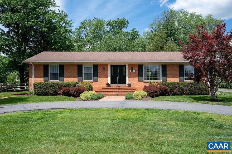 Open House Sunday 2-4pm. This immaculately maintained brick home sits on � of an acre of manicured grounds with a large organic garden full of vegetables, herbs, and strawberries. The garden is deer proofed by a 6.5' fence and planted out for the season, ready to give you your first harvest this summer!  Bring your fresh veggies to the renovated gourmet kitchen to enjoy cooking your feast and enjoy your meal on a large screened in porch or by the fireplace in the family room. There's a formal living room and dining room for entertaining. Renovated bathrooms, hardwood floors, and fresh interior paint make this home move-in ready. Wonderful screen porch plus an open covered porch and a sunny patio dining area make great outdoor entertaining spaces. Fire pit for fall evenings and smores! The back yard is mostly level, has mature shade trees, and is completely fenced.  The current owners have run a successful AirBnB rental on the lower level of the home since 2014 and have a nearly perfect 5 Star rating that can be transferred to a new owner if they are interested in the substantial income that this can bring. Lawn & garden equipment is available for purchase with the home. Gym equipment is also available. Central Vac system.,Granite Counter,Maple Cabinets,Fireplace in Basement,Fireplace in Family Room