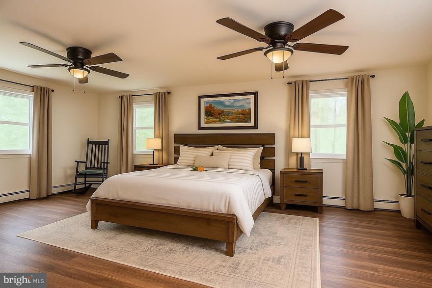 PRE-INSPECTED & PROTECTED!!
**This property is now offering a completed pre-listing inspection report, wood infestation report and radon test.  And on top of that, the Seller's are including a one year  America's Preferred Home Warranty!

Location, location, location!  103 Hemlock Drive in North Wales, PA is a spacious and beautifully updated home that offers comfort, versatility, and lasting value—making it an exceptional place to call home. With 4 bedrooms and 2.5 bathrooms, this spacious residence provides a live/work friendly layout designed for comfortable living, working, and entertaining .  The home features an updated kitchen with granite countertops and stainless steel appliances, a main bedroom suite with a walk-in closet and updated bath, and a fully finished lower level with direct access to the backyard—includes a 5th bedroom or office,  family room, laundry room, storage room, bonus room and 1/2 bath. The large backyard is ideal for hosting summer BBQs, gathering with friends, or simply relaxing outdoors. Additional highlights include an oversized two-car garage and plenty of storage space!  The home is nestled on a quiet cul-de-sac in a sought-after neighborhood within the highly regarded North Penn School District. Plus, you’re just minutes from a variety of shopping options and fantastic restaurants, making errands and nights out easy and enjoyable.