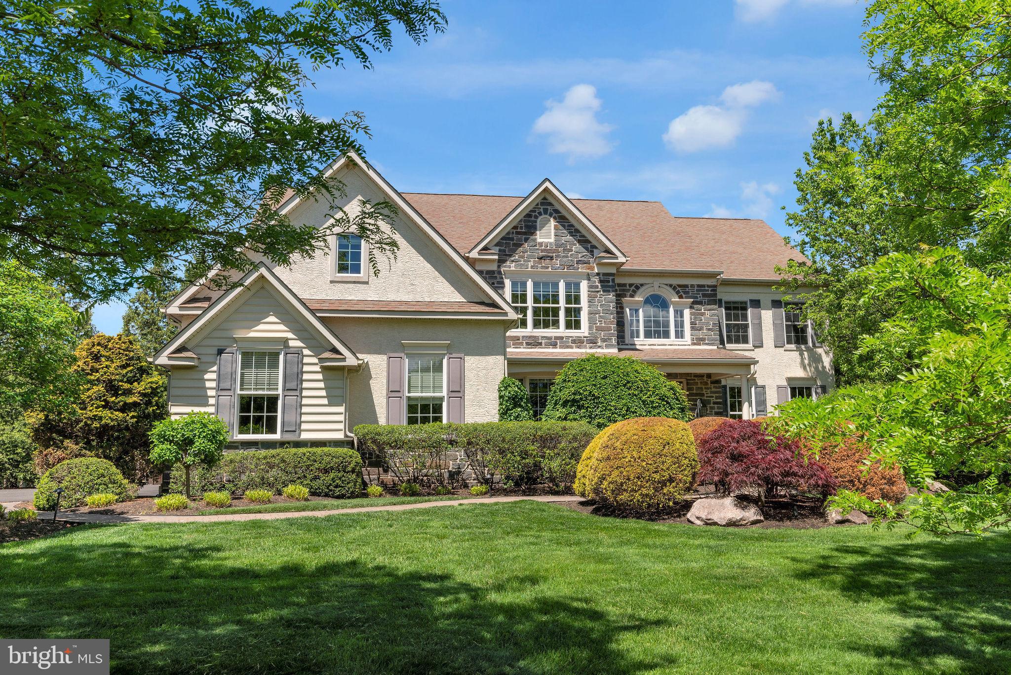 Welcome to your dream home on 115 Muirfield Lane! This stunning single-family residence offers a perfect blend of elegance and comfort, providing ample space for both relaxation and entertainment. Muirfield Estates was built on a private cul-de-sac with just 6 artfully designed homes, This home, with 4,050 square feet of living space on 3 bucolic acres, ensures plenty of room for family and guests.
Upon entering, you are greeted by a welcoming atmosphere that flows seamlessly from room to room. Whether you're hosting gatherings or enjoying quiet evenings, this home caters to all your needs. The rooms offer versatility and style, with a large, welcoming foyer, a private office with a wall of shelving, gourmet kitchen with center island, and a family room with an extended height PA Bluestone fireplace, a wall of windows and a second staircase to the upper level. The formal living and dining are exquisitely appointed and these rooms add warmth and charm to the living area. The second level offers a very large primary suite with large bathroom, two double closets, an expansive walk-in closet and a cozy sitting area. It also features a hall bath and three additional bedrooms that are spacious and relaxing.
The full basement provides several spaces for a recreation area. This also includes a nice-sized craft room with a large craft table, lots of storage closets, a wet bar, a full bath and doors that exit to a wide walk-up to the rear patio.
Then on to the exterior....where to begin? The material choices are top quality, great design and first-class craftsmanship! The roof-covered decking is constructed with a Brazilian hardwood called Ipe and stainless steel cables. A vaulted ceiling, fully loaded outdoor kitchen and a full bar, with every appliance you can dream about create an idyllic setting for al fresco dining and entertaining. This space is designed for four season use with commercial grade heaters and extensive lighting design, making it the perfect spot to enjoy the changing seasons. There too many superb design features to mention! The deck leads down a few steps to a grand patio with a towering fireplace surrounded by stone knee walls to complete this luxurious outdoor design. The rear yard is beautifully landscaped, private and expansive for your enjoyment all year long.
Located in the highly desirable Central Bucks School District, this serene home combines privacy with convenience, offering a peaceful retreat that is still close to local amenities. With its exquisite features and prime location, this property is a rare find that promises a lifestyle of comfort and luxury.
Don’t miss the opportunity to make this exceptional residence your own. Schedule a viewing today and experience all that this beautiful home has to offer!