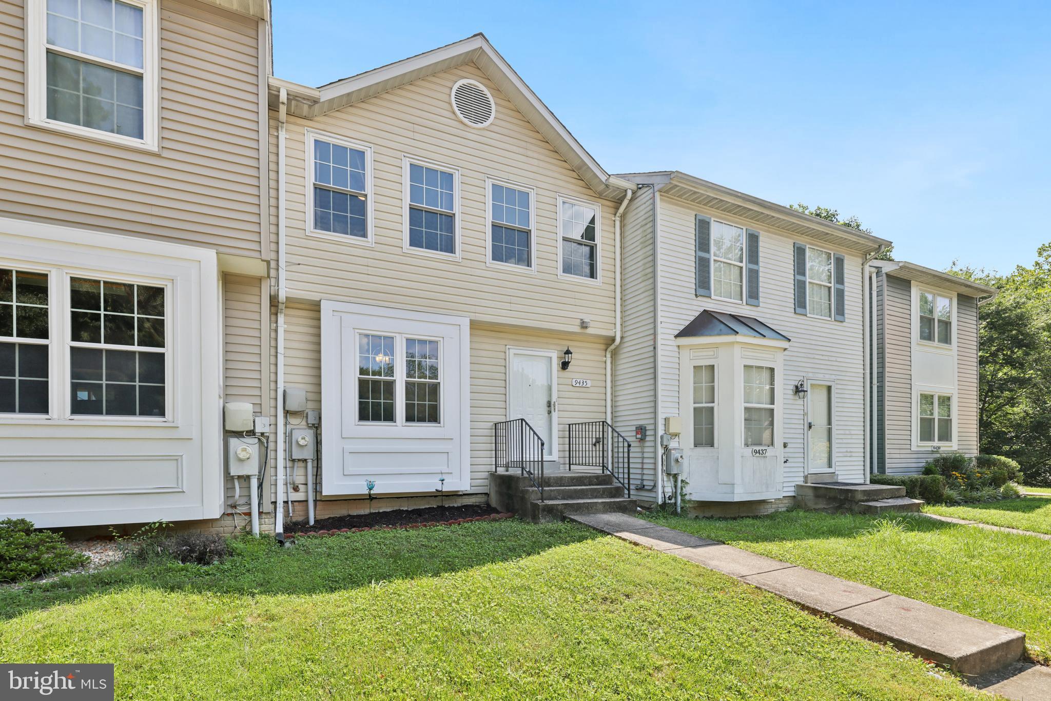 Welcome to this beautifully updated townhome offering three finished levels of comfortable and modern living. The main level features luxury vinyl plank flooring, fresh neutral paint, and a spacious open layout with defined living and dining areas. The kitchen includes updated countertops, a tile backsplash, and newer French doors (installed 5 years ago) that open to a level backyard with peaceful wooded views—perfect for relaxing or entertaining.
Upstairs, you'll find three well-sized bedrooms and two fully renovated full bathrooms (2024) with clean, modern finishes. The fully finished walkout lower level offers flexible space for a rec room, guest area, or home office, along with a third renovated full bath and laundry area. This home has been thoughtfully maintained with major updates including a roof installed in 2018 with a transferable warranty, windows replaced within the last 5 years with a transferable lifetime warranty, and an HVAC system replaced in 2015. Conveniently located near shopping, dining, parks, and major commuter routes, this move-in-ready home combines space, upgrades, and low-maintenance living.