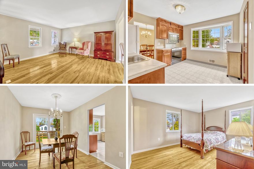 **Catered Open House this Friday (4/19) 6-8pm,  Saturday (4/20) 1-3pm and Sunday (4/21) 1-3pm**This is it! Tucked away on a tranquil street with minimal traffic, the grand facade, graced with classic columns, enhances the timeless allure and curb appeal of this property. Ideally situated in the sought-after Chalet Woods community in Centreville, Fairfax County, with the added benefit of no HOA fees, and conveniently located just 20 miles west of Washington D.C., this split-level colonial residence boasts 4 bedrooms and 3 baths.

As you enter, you'll be greeted by a bright living room with freshly refinished floors throughout the entire upper level. You'll also find an eat-in kitchen, dining area, and 3 bedrooms including the primary bedroom with a full bath, along with two other bedrooms with a shared full bath, offering spacious and comfortable living quarters for the entire family. Descend downstairs to discover additional living space, complete with a cozy fireplace, an extra bedroom, a full bathroom, and convenient walk-out stairs leading to the yard.

Outside, you'll find a completely level yard, fully surrounded a 6 ft fence, providing privacy and security. Perfect for outdoor gatherings or children's play. A storage shed offers additional space for outdoor equipment.

Residents of Chalet Woods relish in easy access to nearby parks and recreational amenities, including the serene Cub Run Valley Stream Park, the state-of-the-art Cub Run Recreation Center, and the sprawling E.C. Lawrence Park.

Convenience is paramount, with a plethora of shopping, dining, and grocery options within close proximity, including Trader Joe's, Giant, Lotte, H-Mart, and Wegmans. Major thoroughfares such as Route 28, 29, I-66, VA-620 (Braddock Road), Route 50, Walney, and Centreville Roads ensure seamless commuting to and from the area. 

Experience suburban living combined with urban conveniences in this split-level colonial. Don't let this opportunity slip away—make this property yours today.